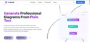 DiaRender – AI-Powered Diagramming App