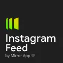 Mirror App. Instagram Feed Widget