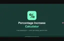 Percentage Increase Calculator