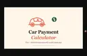 Car Payment Calculator