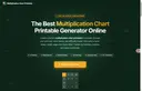 Multiplication Chart Generator