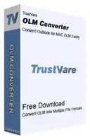 TrustVare OLM to PST Converter