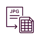 JPG to Excel Converter