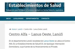 arestablecimientosdesaludinfo