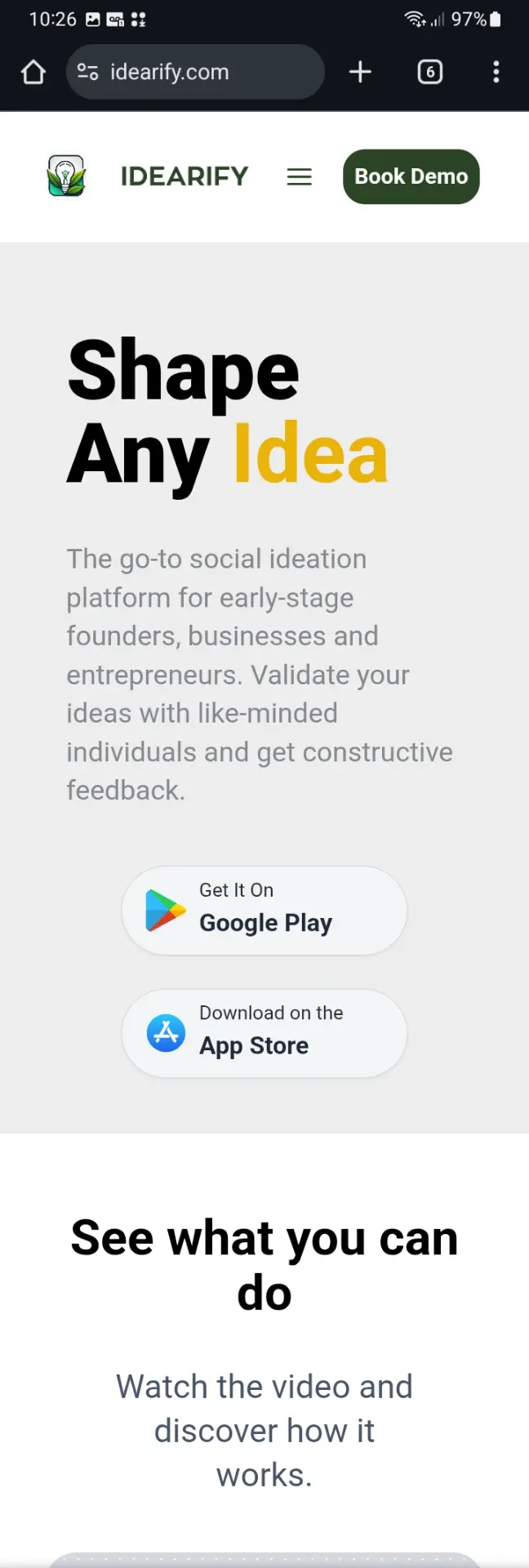 Screenshot 2 of Idearify
