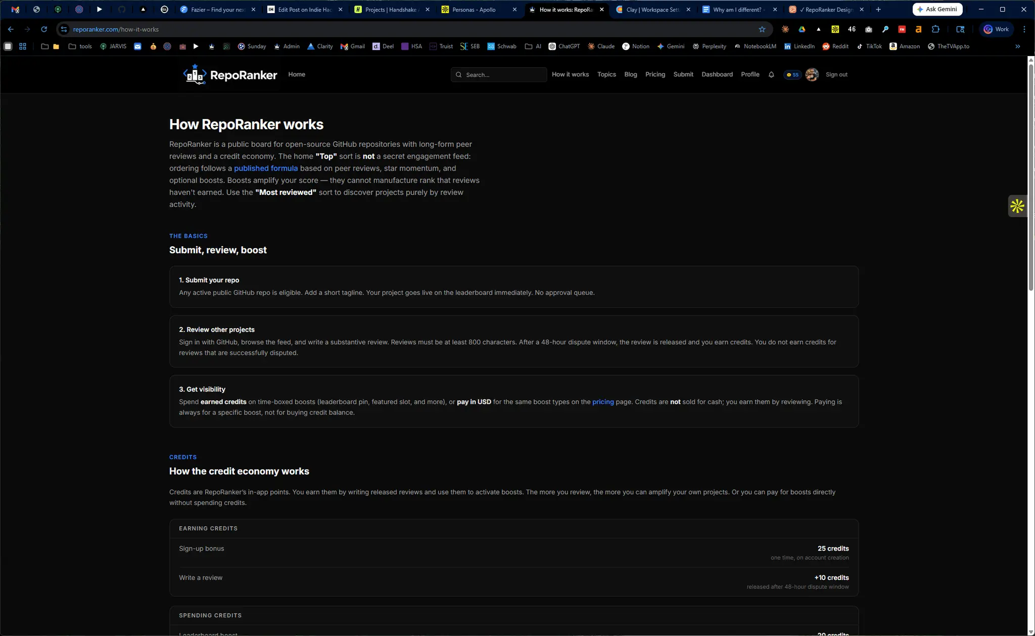 Screenshot 2 of RepoRanker