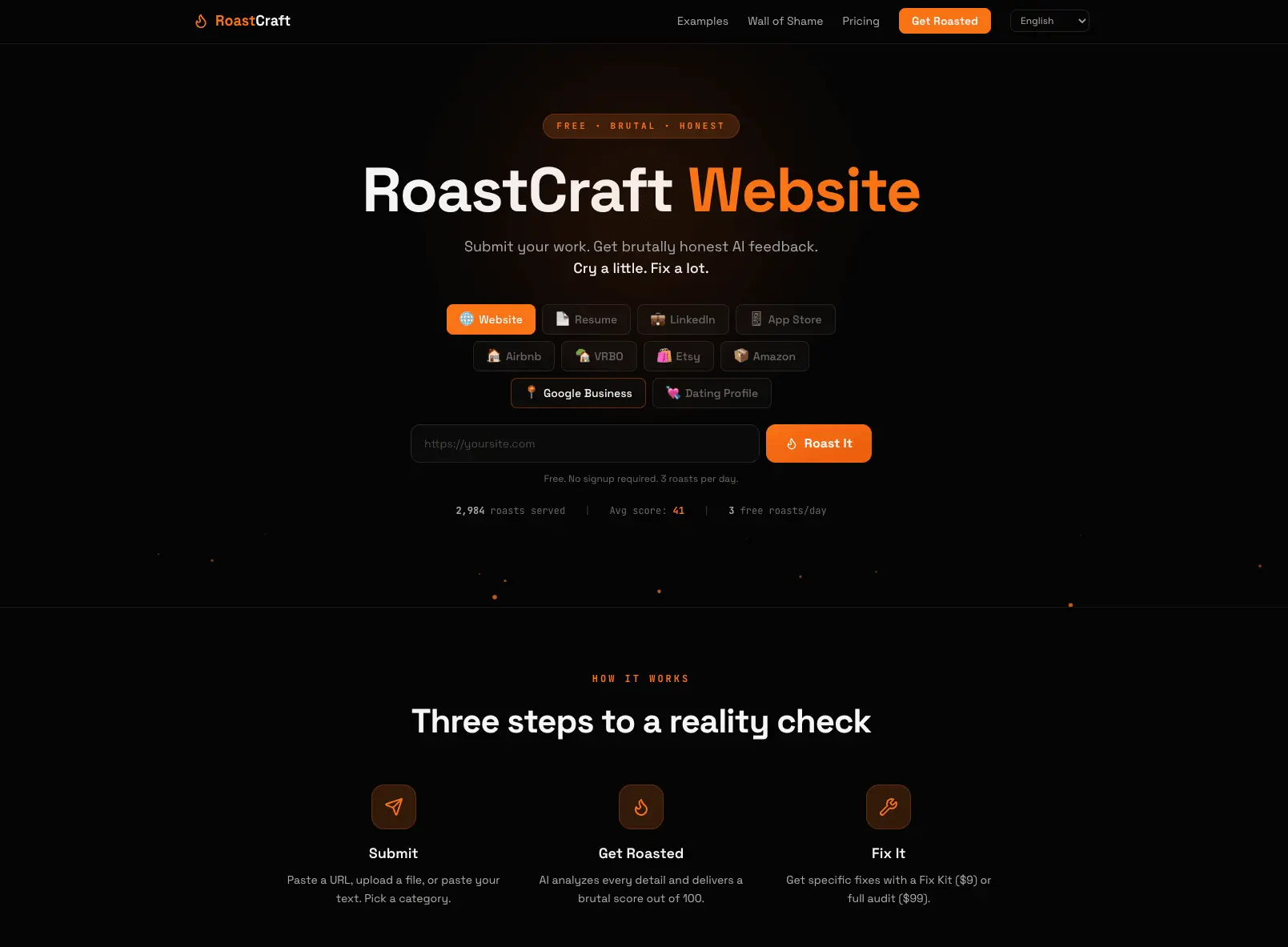 Screenshot 3 of RoastCraft.app