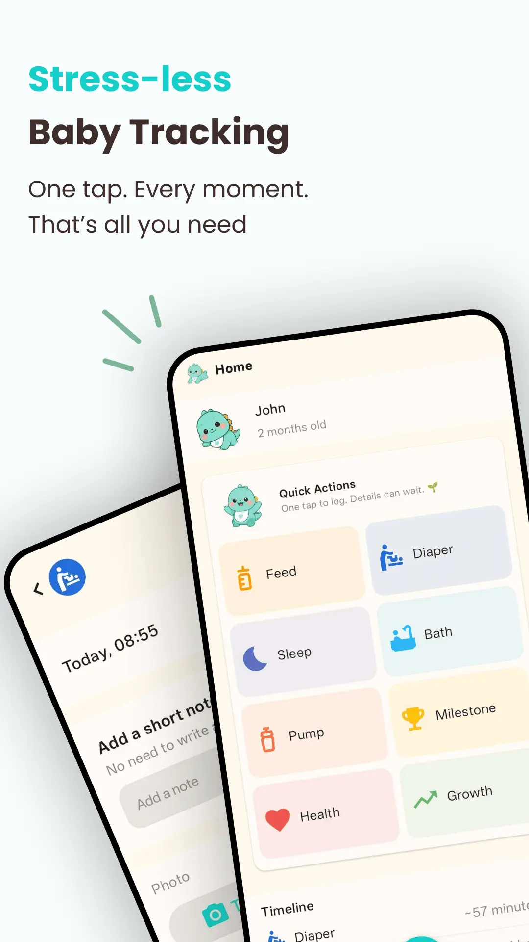 Screenshot 1 of Simple Baby Tracker