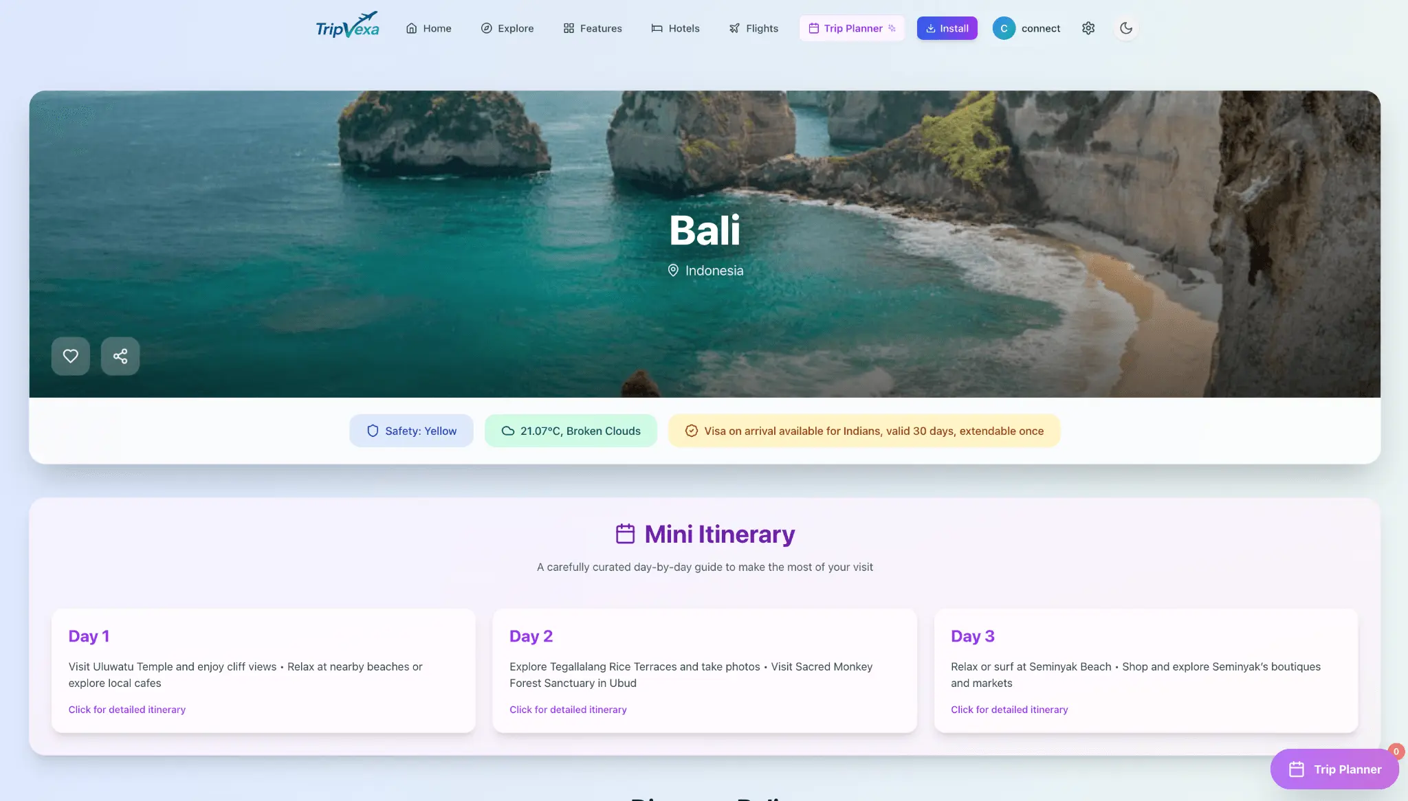 Screenshot 3 of TripVexa