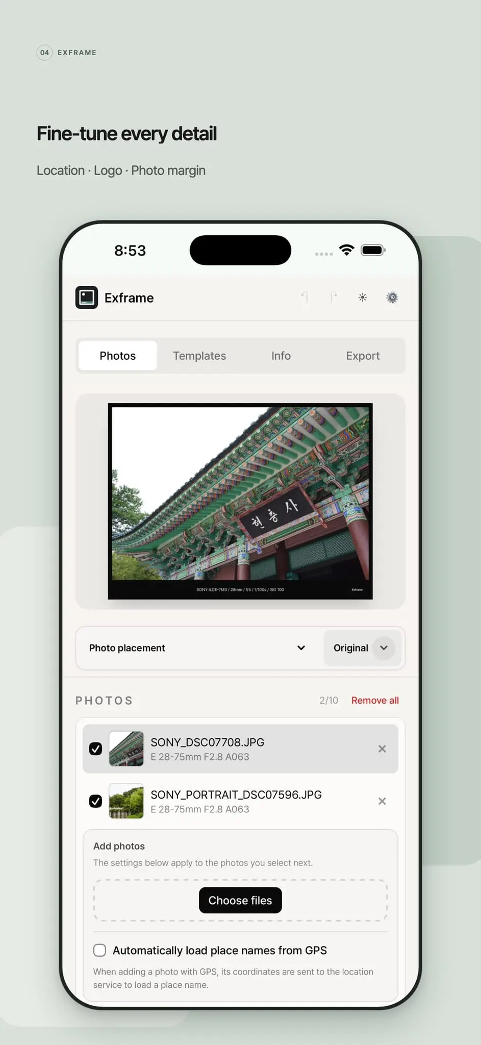 Screenshot 4 of Exframe