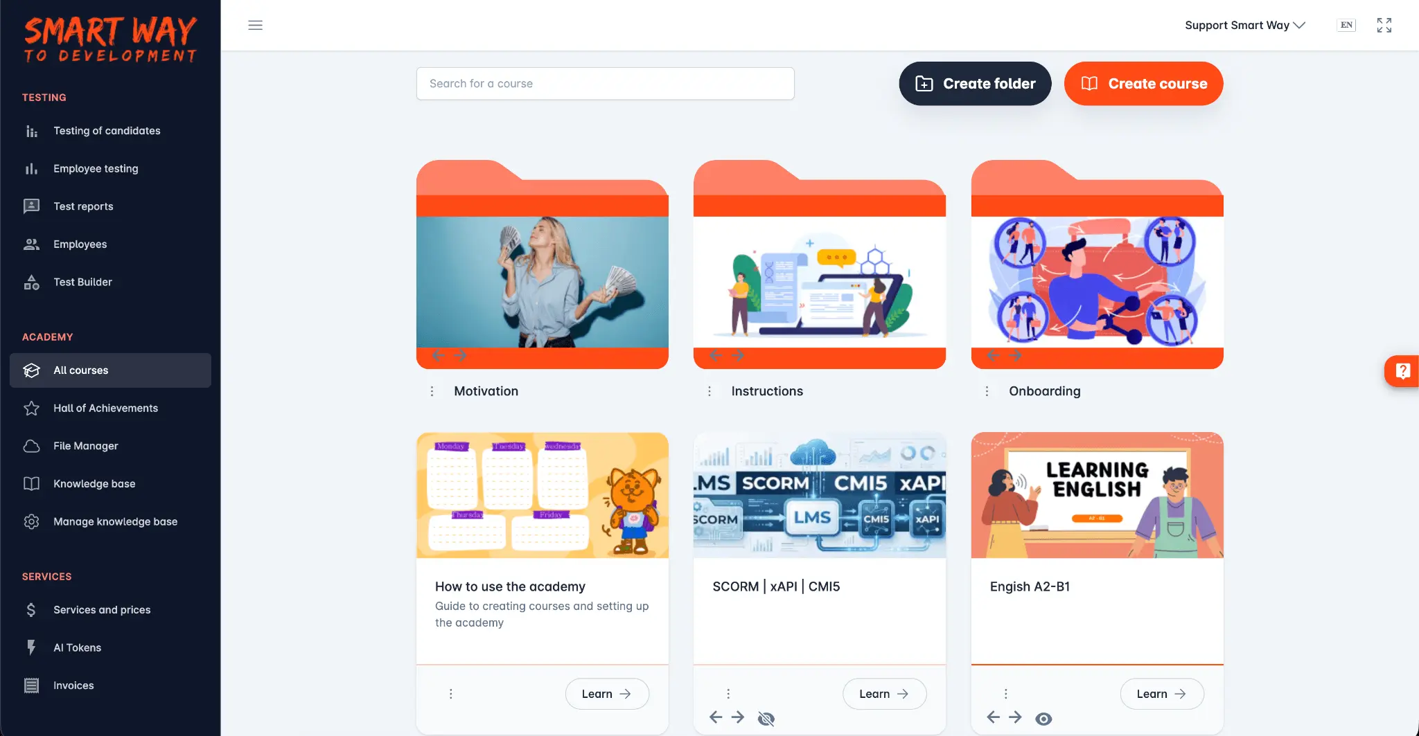 Screenshot 4 of Smart Way LMS