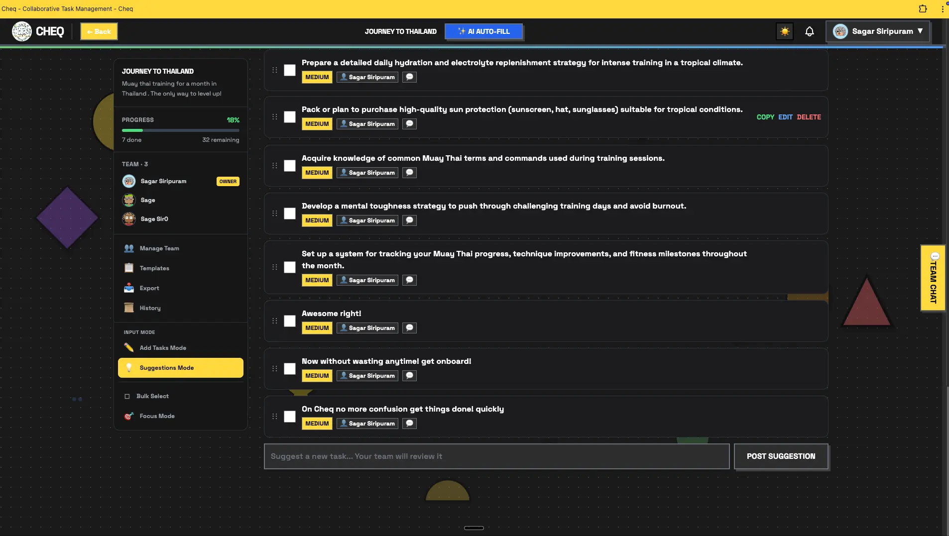 Screenshot 1 of Cheq