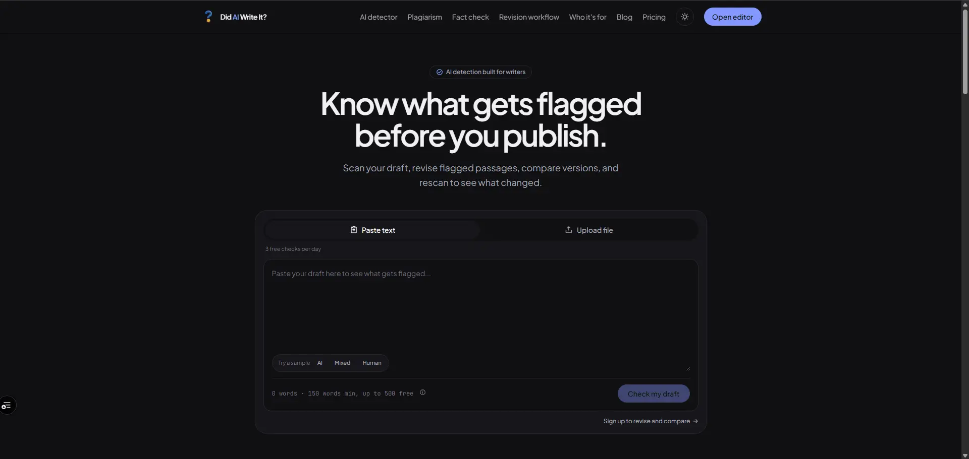 Screenshot 1 of Did AI Write It?