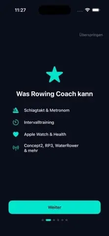 Screenshot 1 of The Rowing Coach