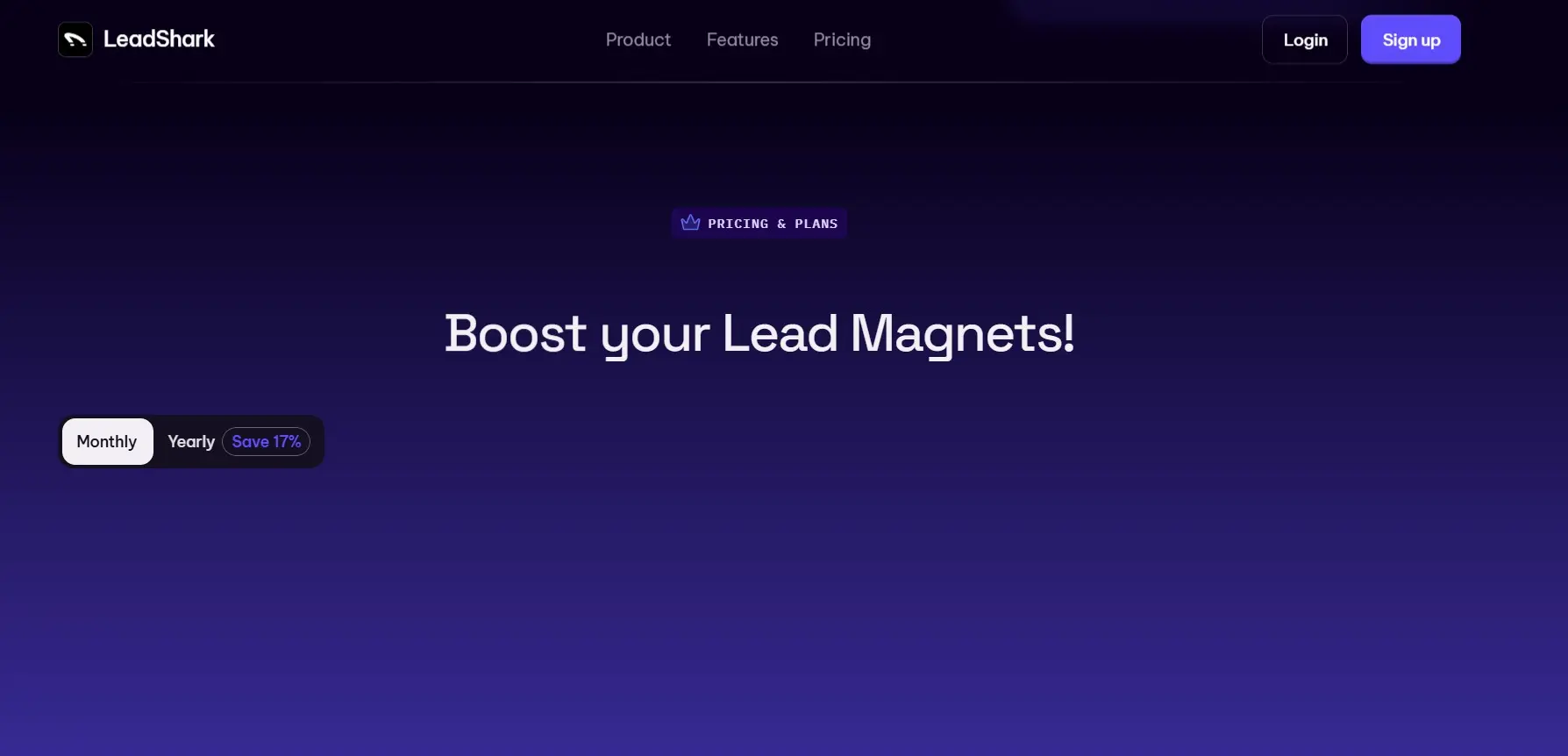 Screenshot 1 of LeadShark