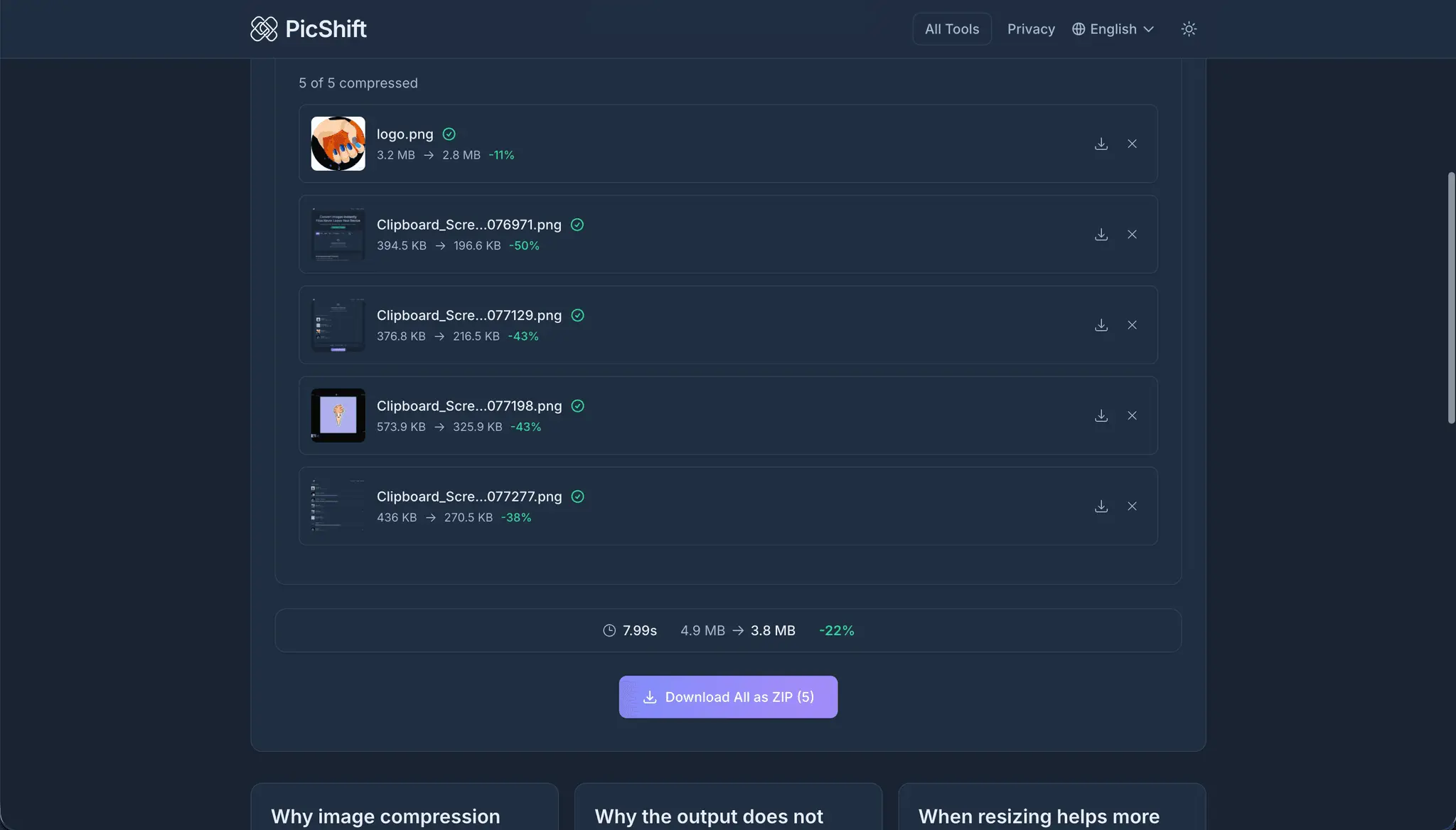 Screenshot 3 of PicShift
