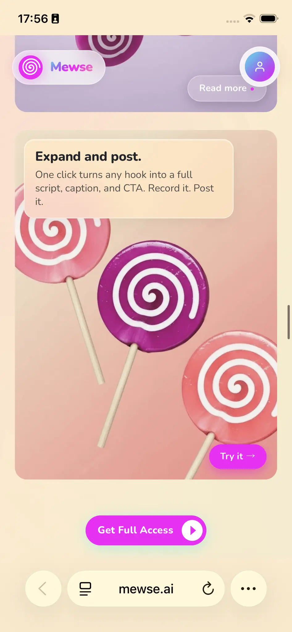 Screenshot 3 of Mewse