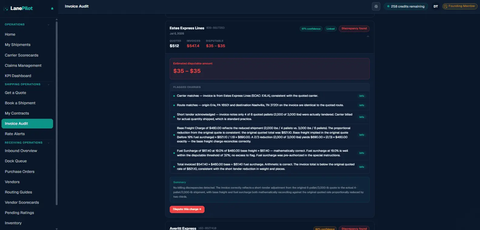 Screenshot 5 of LanePilot