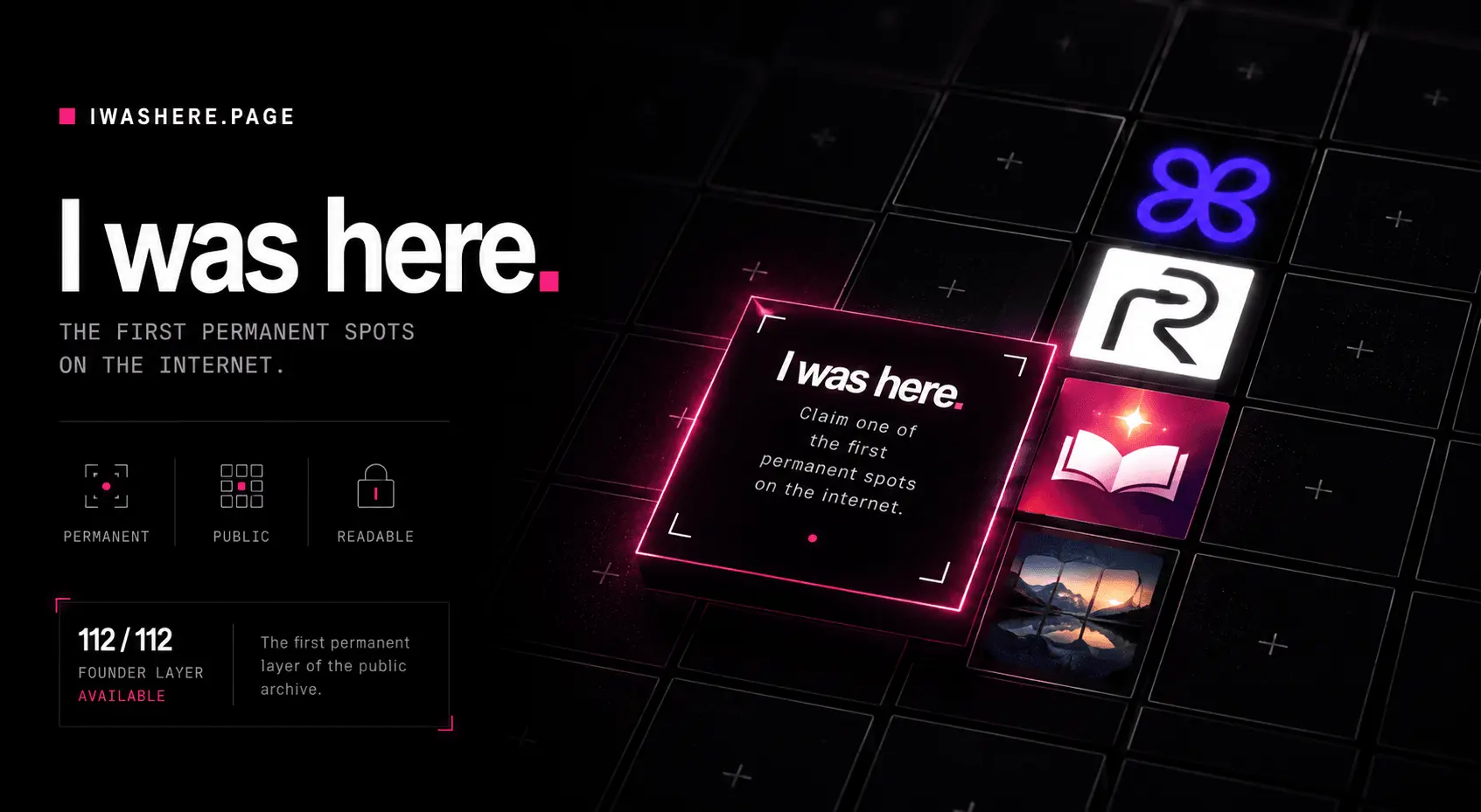 Screenshot 1 of Iwashere.page