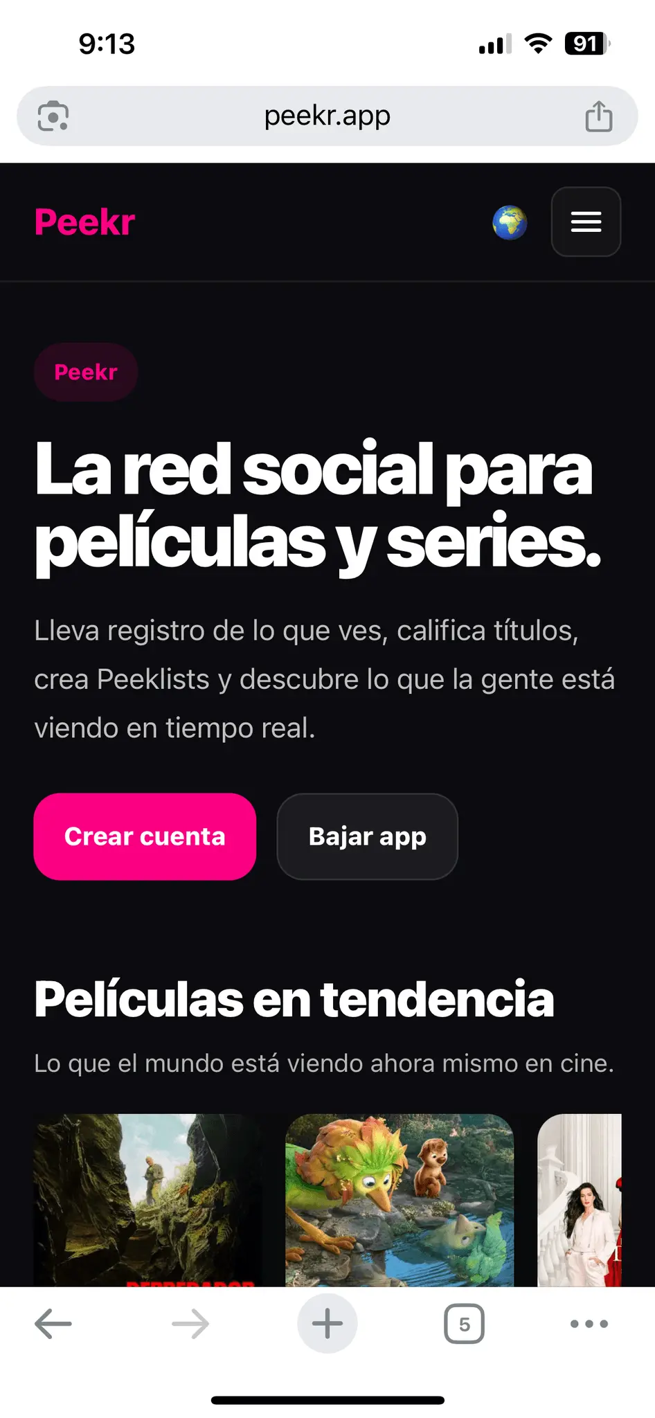 Screenshot 2 of Peekr