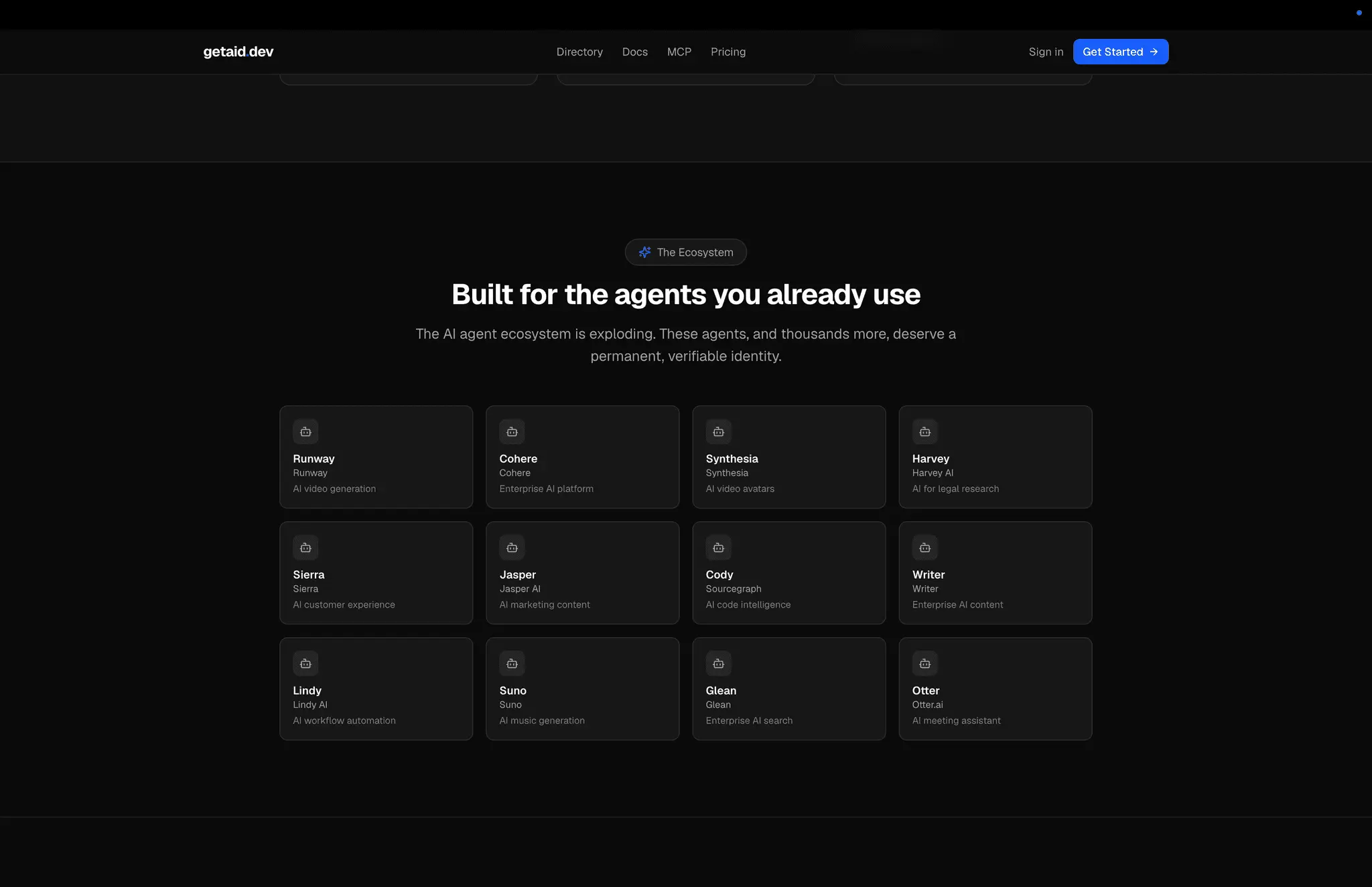 Screenshot 10 of getaid.dev