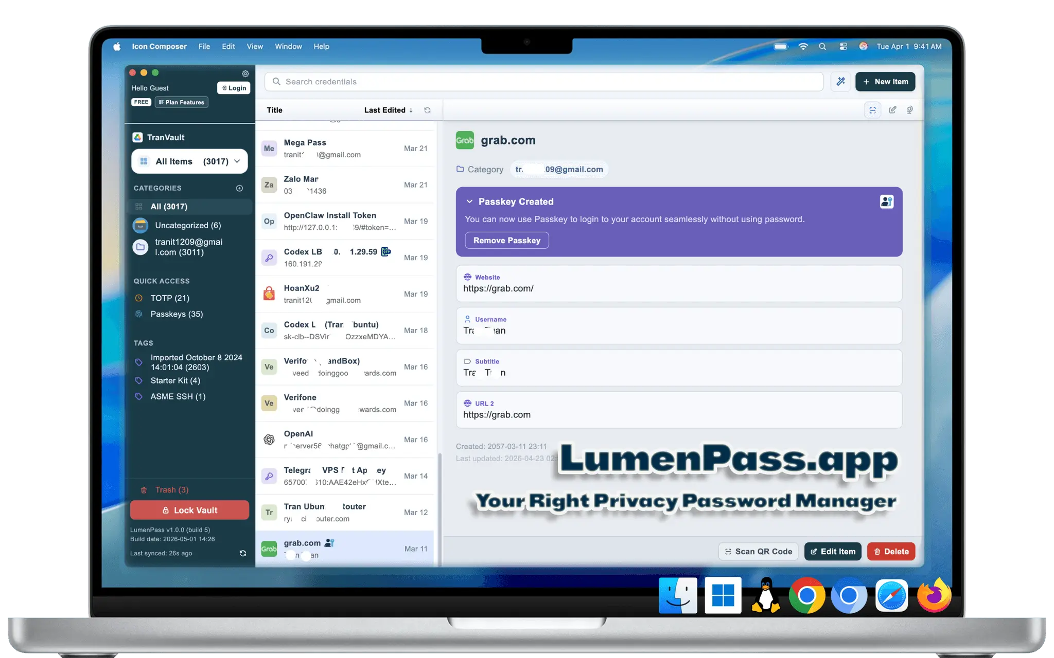 Screenshot 8 of LumenPass - Password Manager