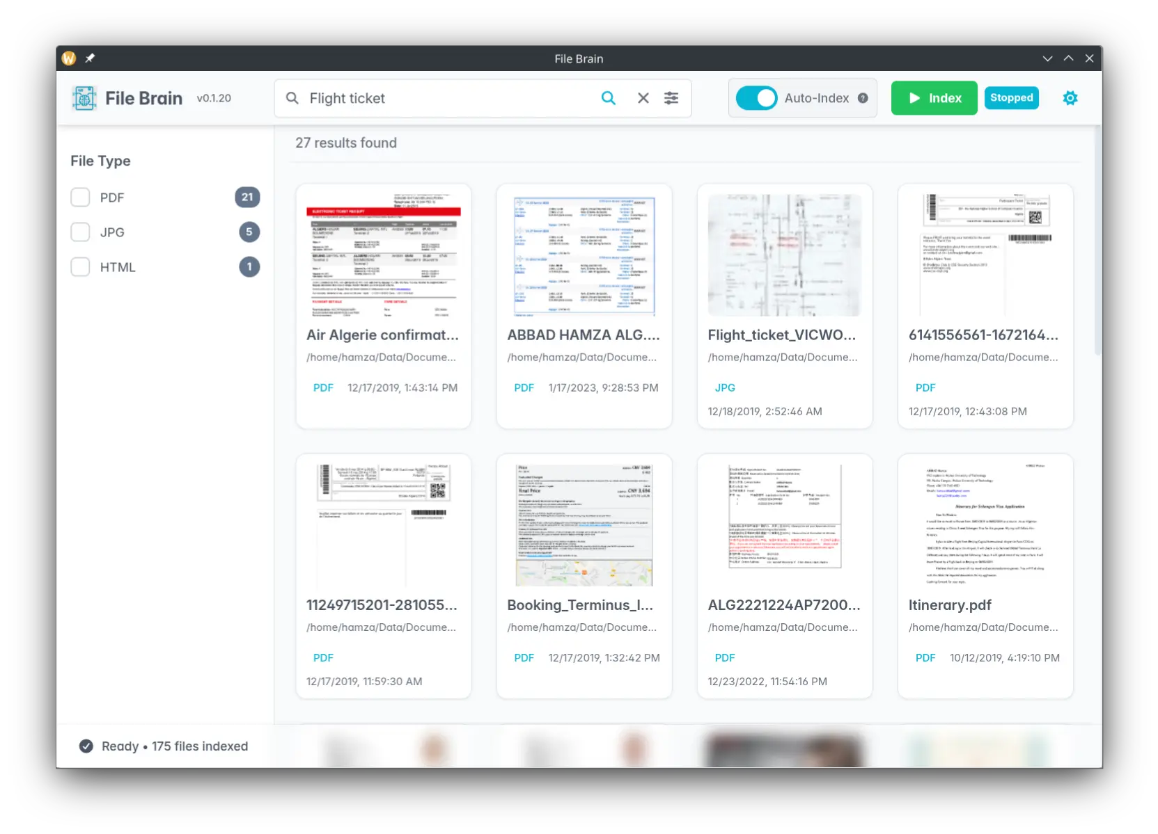 Screenshot 2 of File Brain