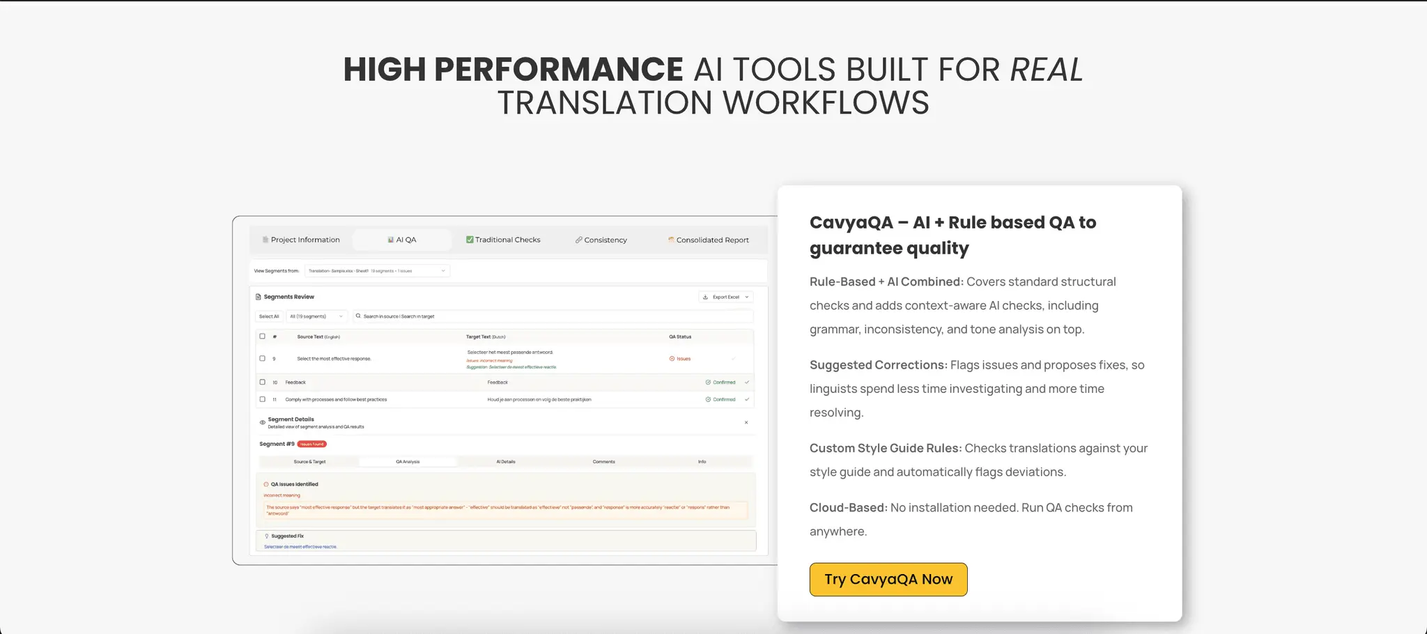Screenshot 1 of Cavya.ai