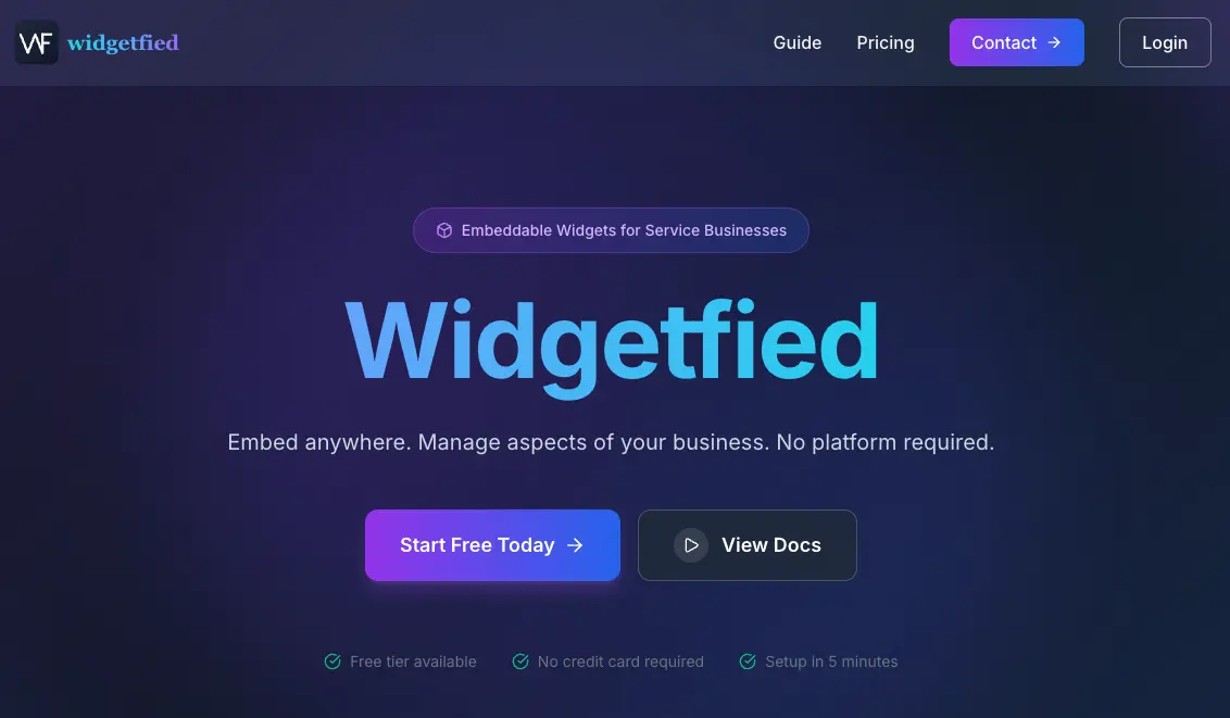 Screenshot 2 of Widgetfied