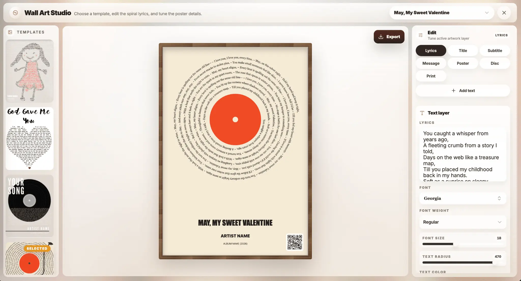 Screenshot 2 of One Custom Song