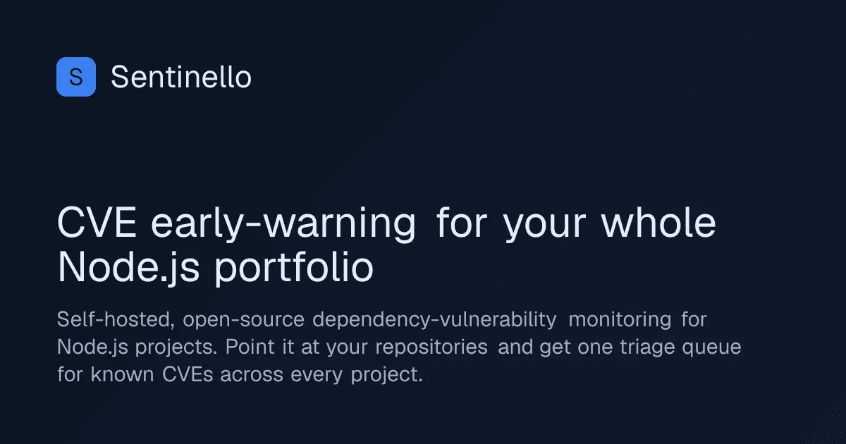 Screenshot 1 of Sentinello