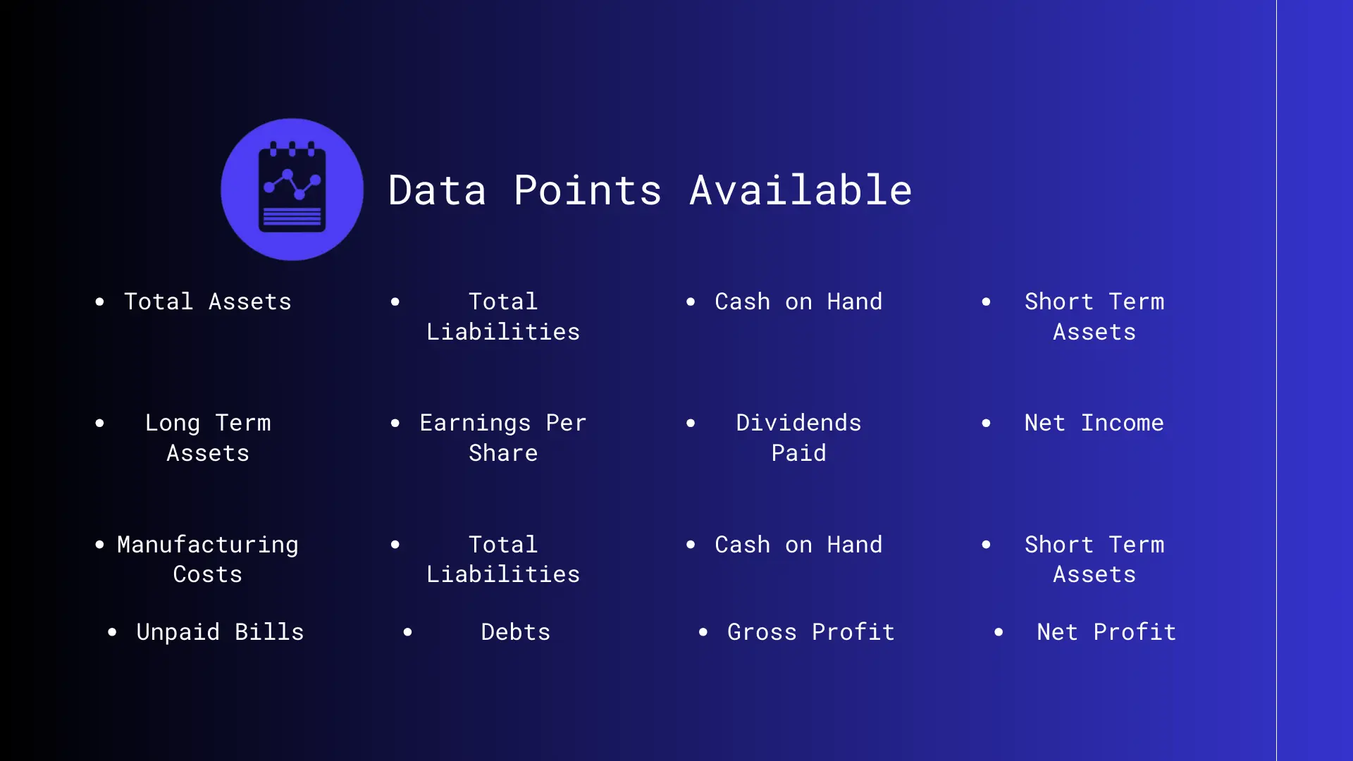 Screenshot 5 of Regora SEC Financial Reports API