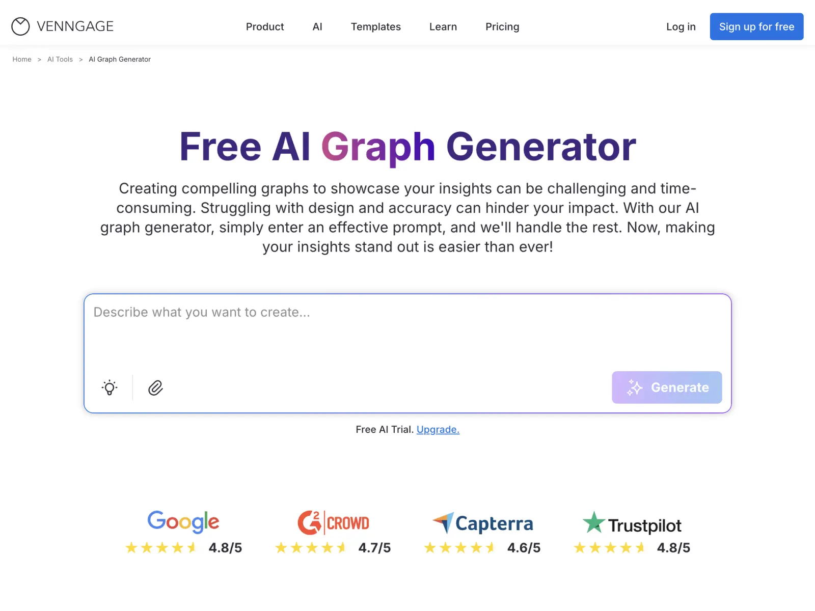 Screenshot 2 of AI Graph Generator