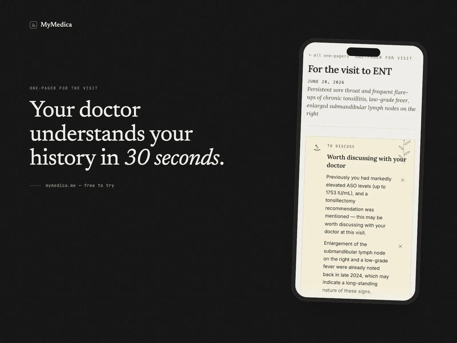 Screenshot 1 of MyMedica