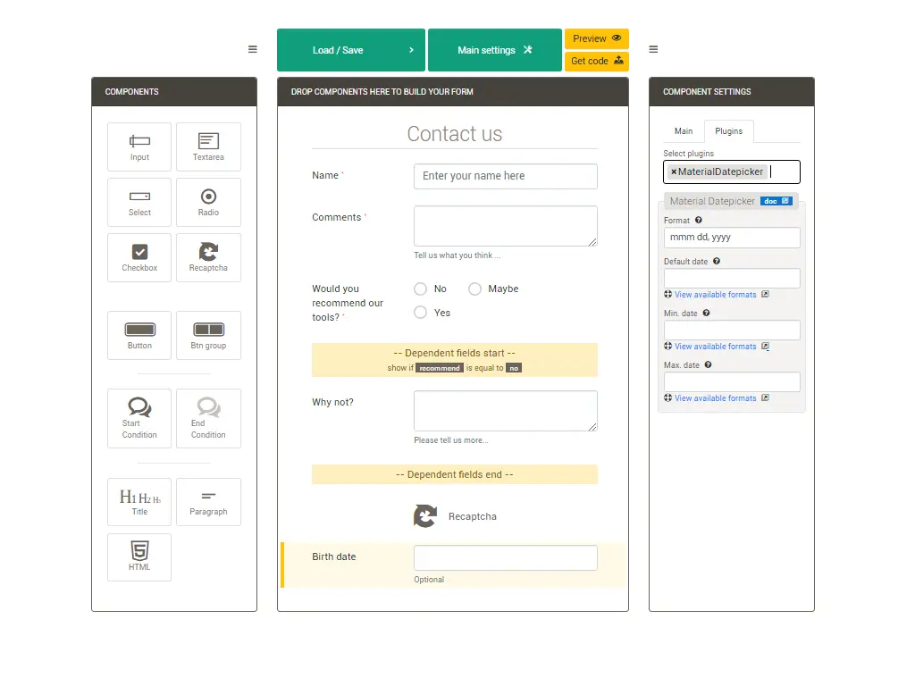 Screenshot 3 of PHP Form Builder