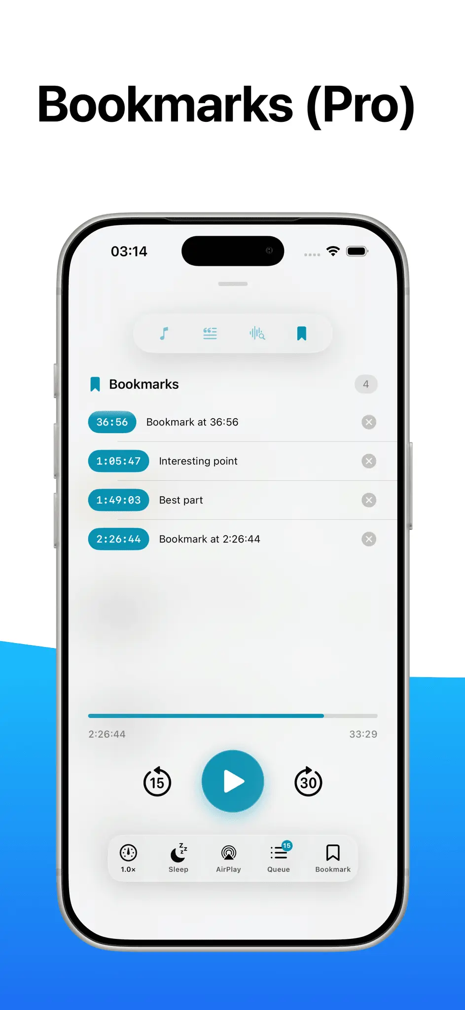 Screenshot 3 of FluidCast - Podcast Player