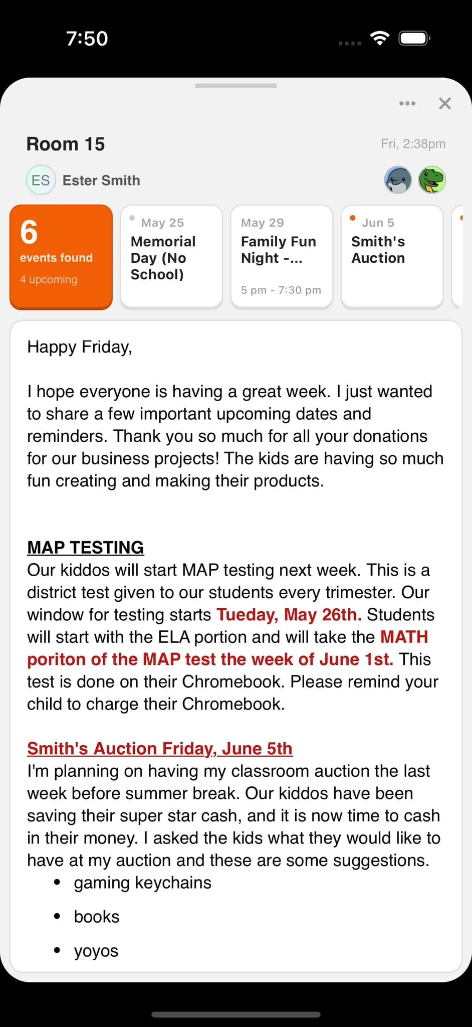 Screenshot 6 of Simple Schedule