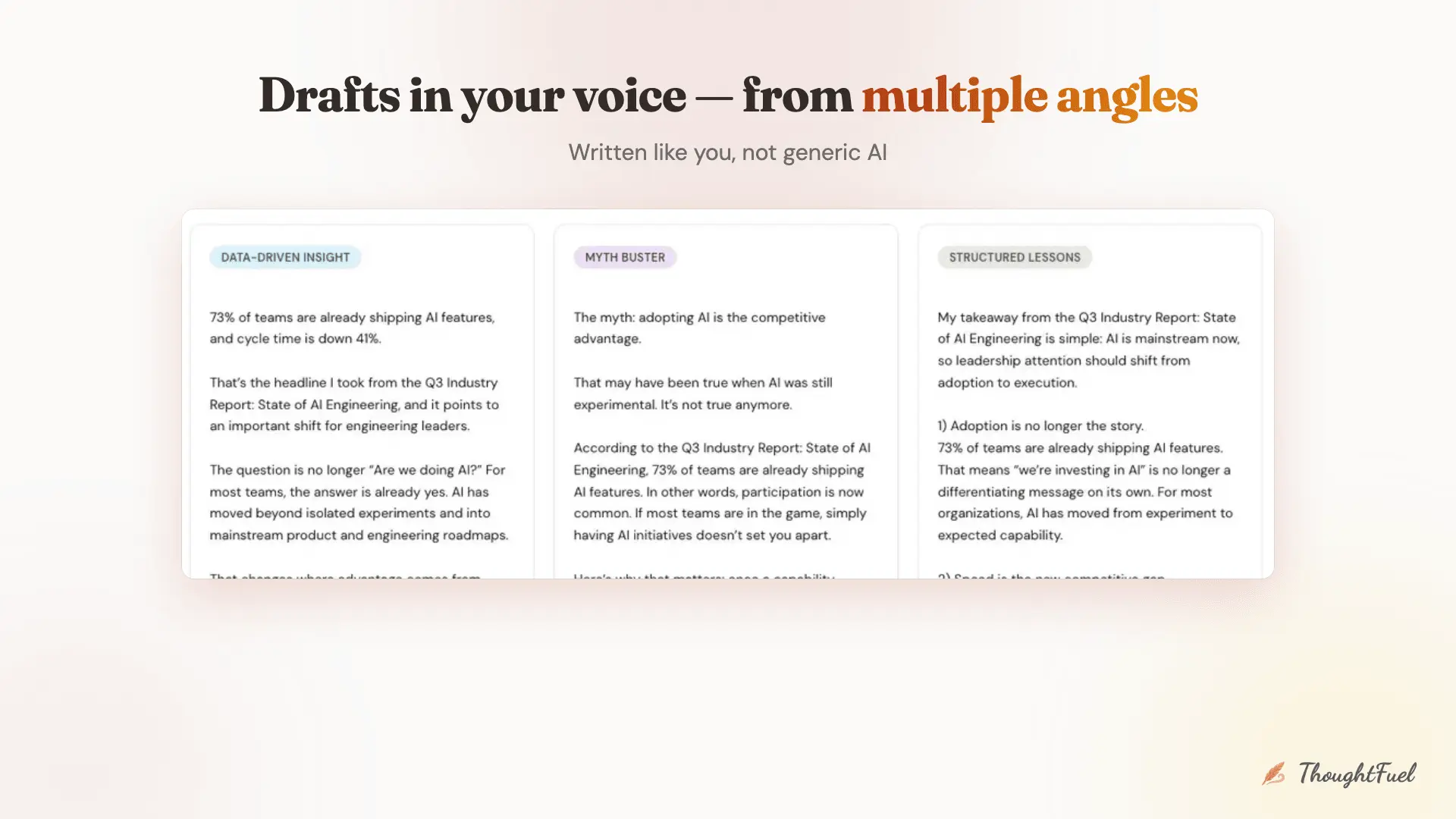 Screenshot 3 of ThoughtFuel