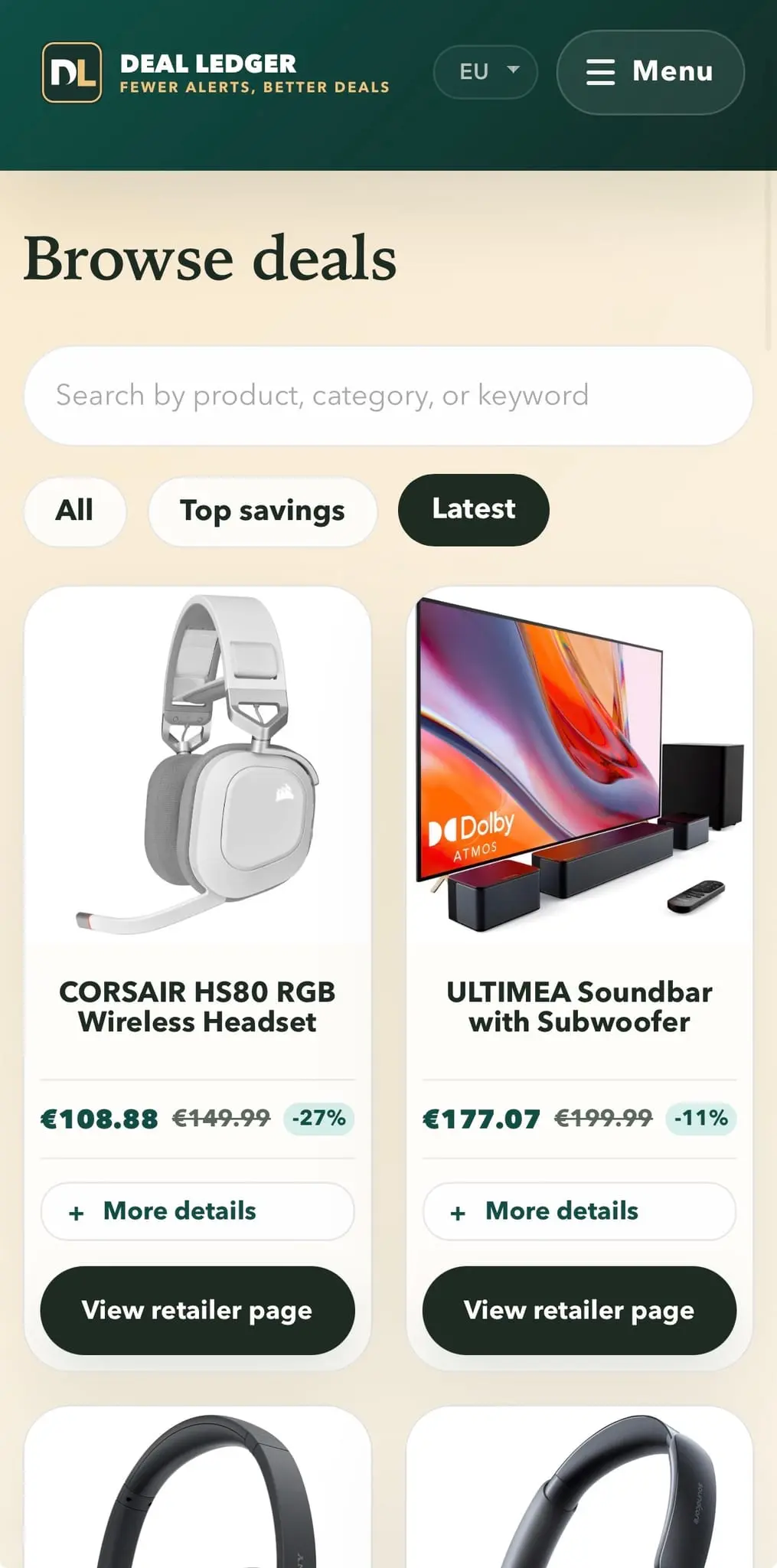Screenshot 1 of Deal Ledger