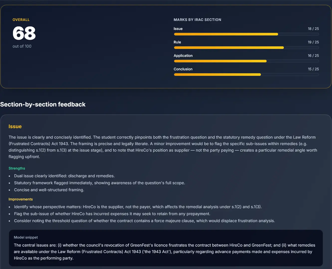 Screenshot 3 of IRAC Coach