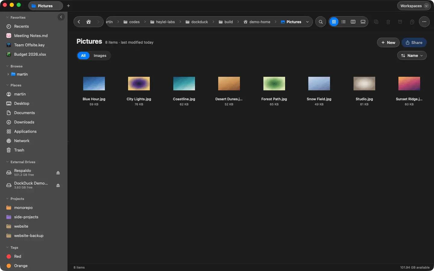 Screenshot 1 of DockDuck