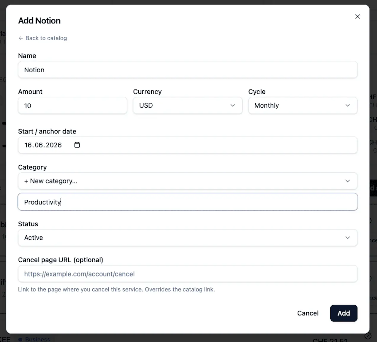 Screenshot 8 of Subscription Keeper