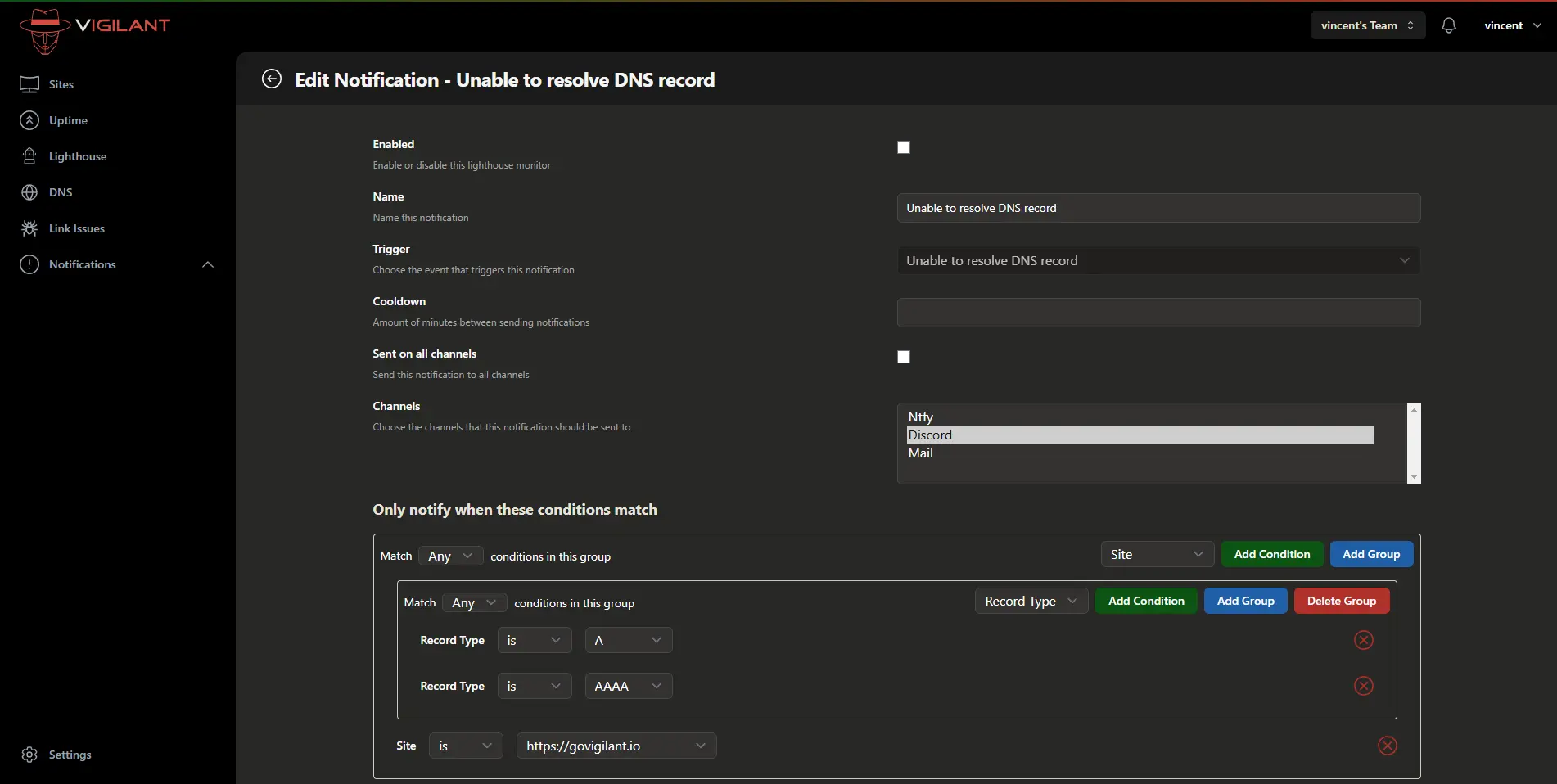 Screenshot 4 of Vigilant