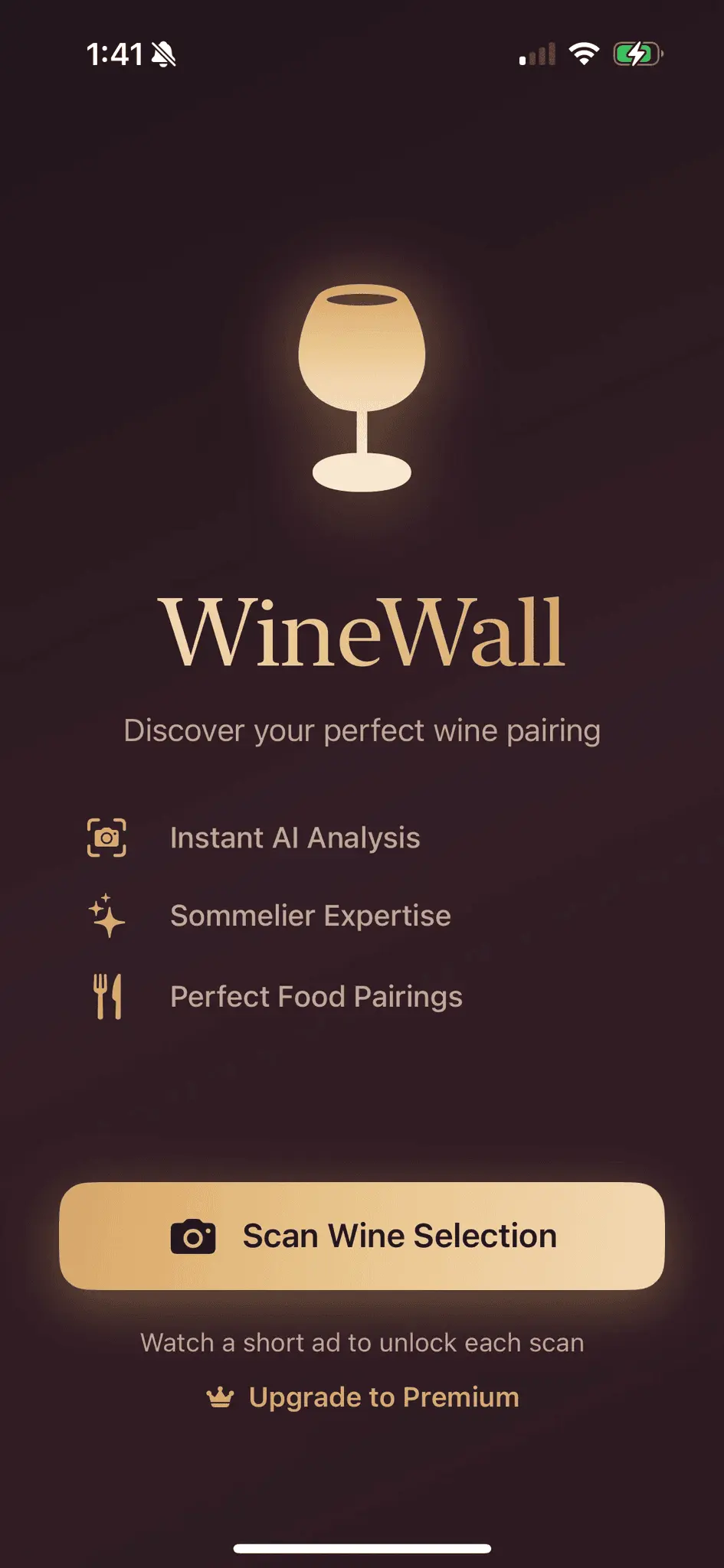 Screenshot 2 of WineWall - AI Wine Sommelier