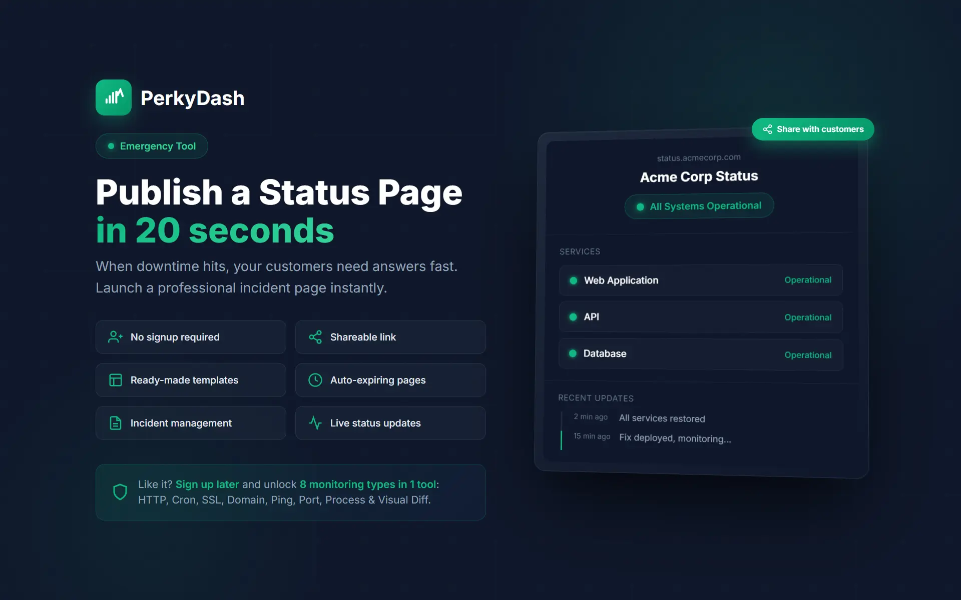 Screenshot 1 of Perkydash