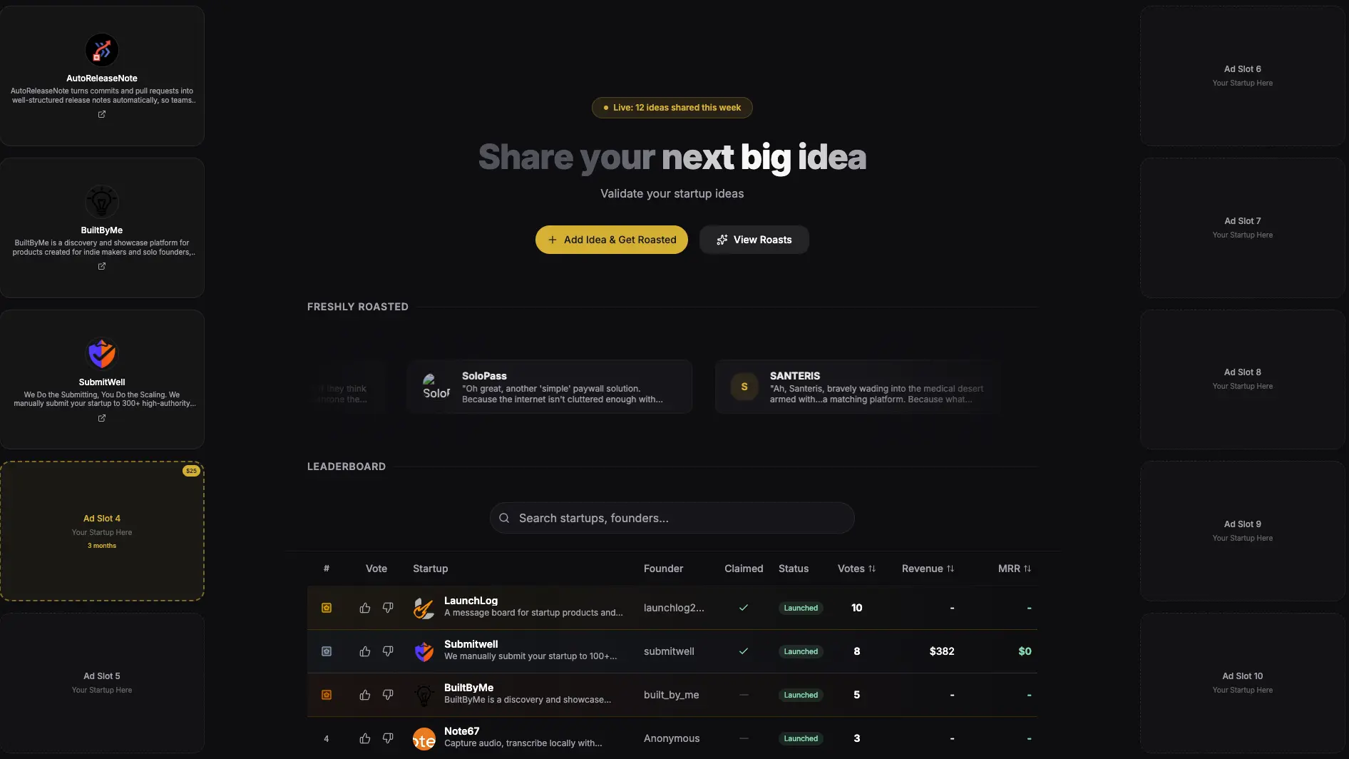 Screenshot 1 of LaunchLog