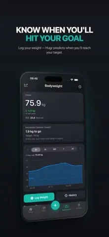 Screenshot 4 of Hugr: Workout & Nutrition