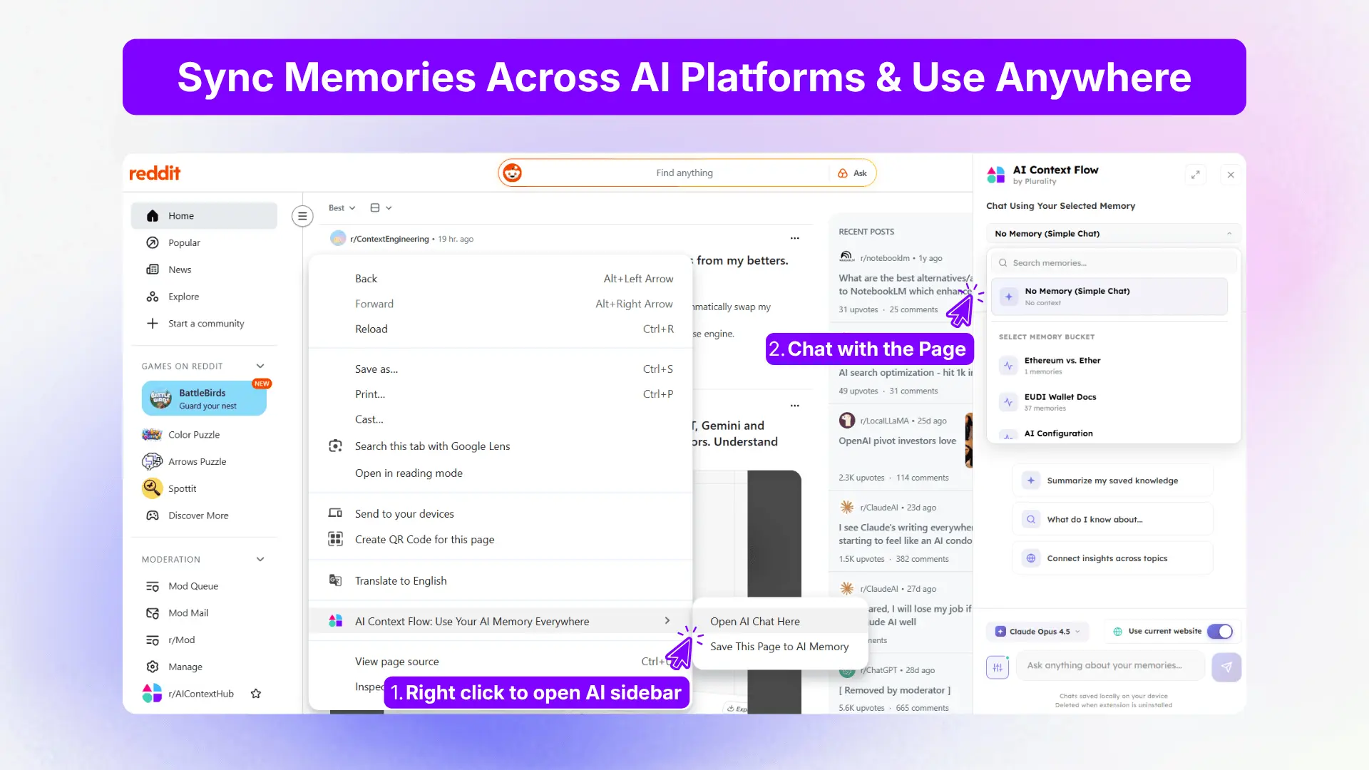 Screenshot 3 of AI Context Flow