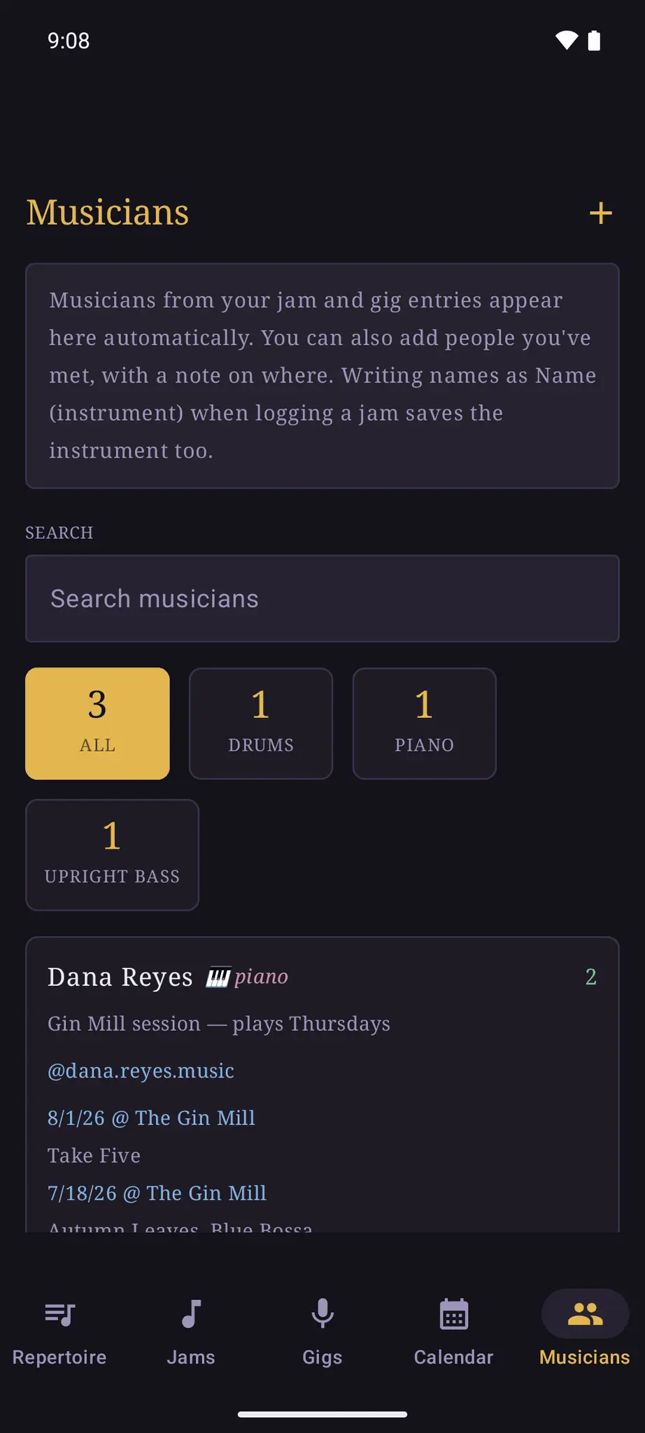 Screenshot 3 of Rep Jam Gig