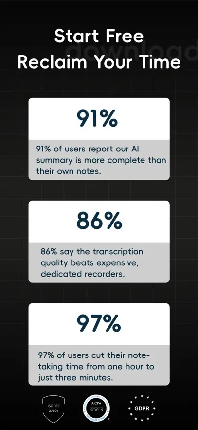 Screenshot 5 of Atter AI - Meeting Note Taker